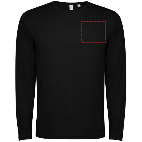T-shirt Estoril à manches longues pour enfant Noir