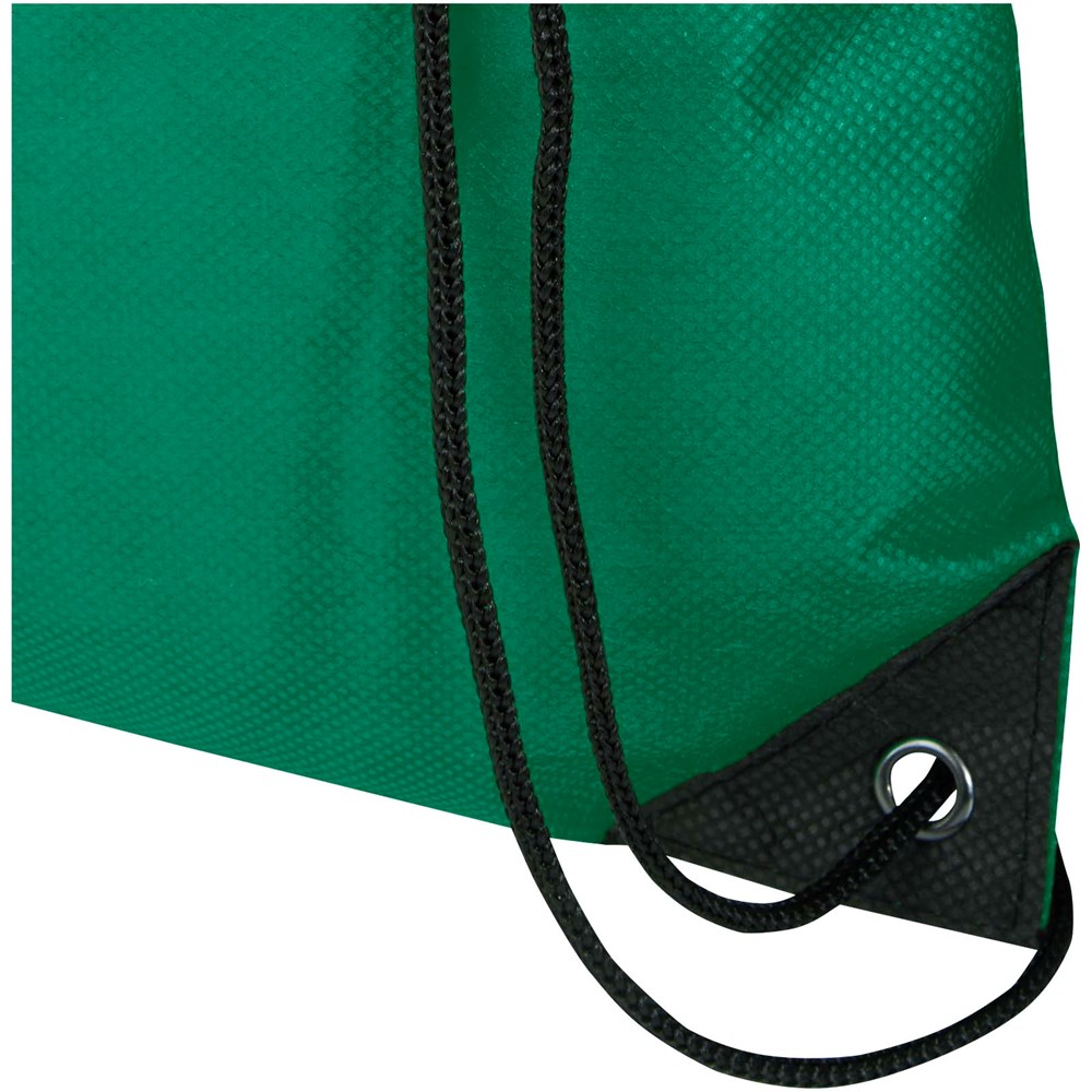 Evergreen Sportbeutel aus recyceltem GRS Non Woven 5 L Grün