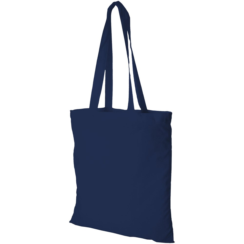 Peru 180 g/m² Baumwoll Tragetasche 7L navy