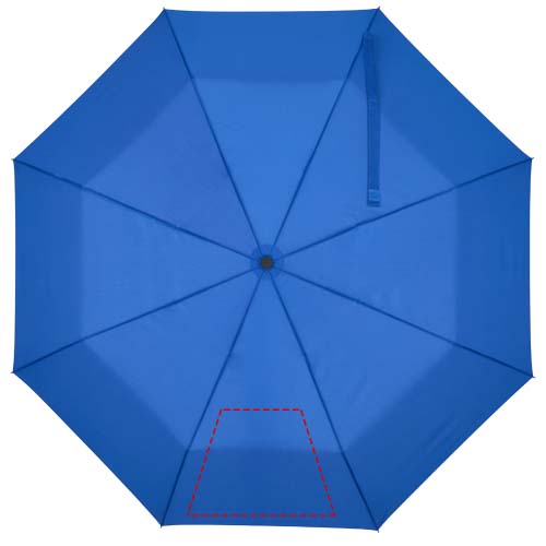 Parapluie manuel pliable Aaron 23 pouces Bleu royal
