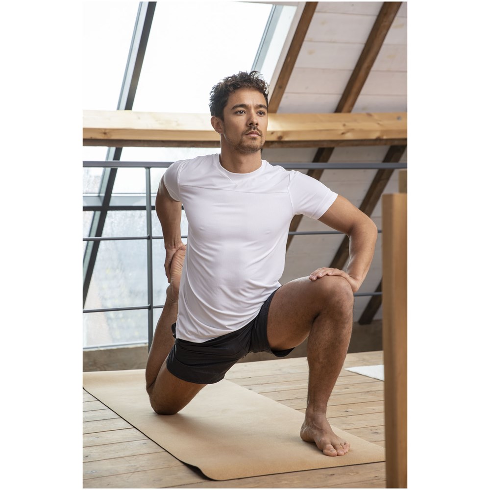 Borax Cool Fit T-Shirt aus recyceltem GRS Material für Herren navy