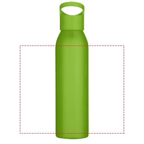 Sky 650 ml RCS-zertifizierte, einwandige Trinkflasche aus recyceltem Edelstahl apfelgrün