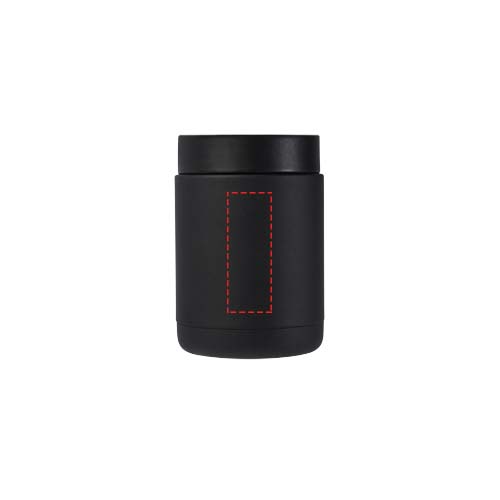 Doveron 500 ml isolierter Lunchpot aus recyceltem Edelstahl schwarz