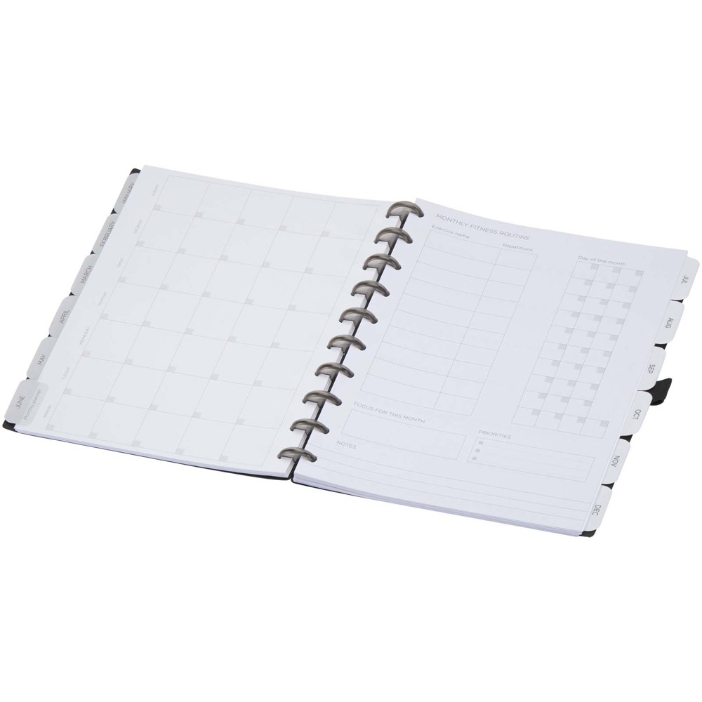 Agenda SMART avec couverture souple et système à disques