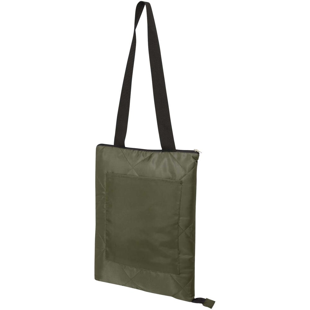 Clary Picknickdecke aus Recyceltem GRS-Polyester waldgrün