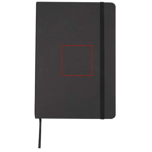 Holm A5 Notizbuch aus Steinpapier, liniert schwarz