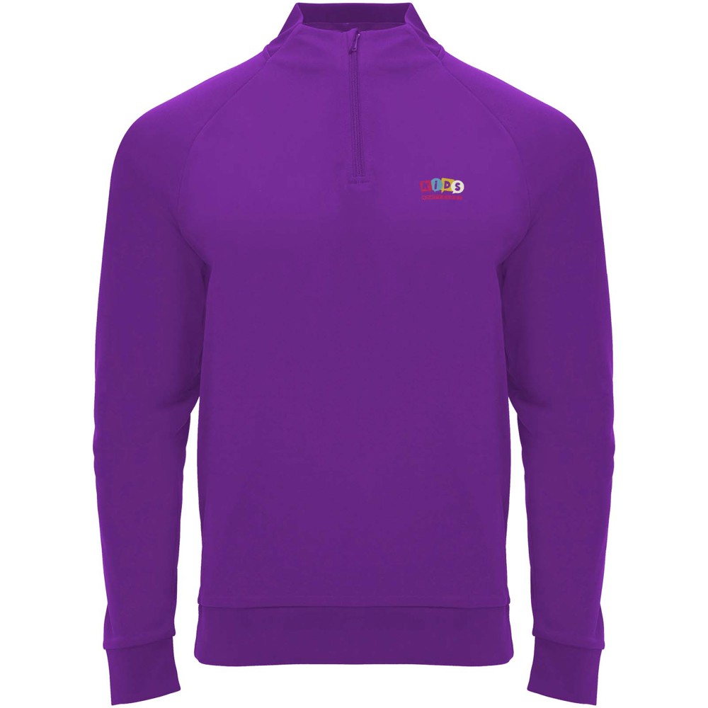 Epiro 200 g/m² Half-Zip Sweatshirt für Kinder malve