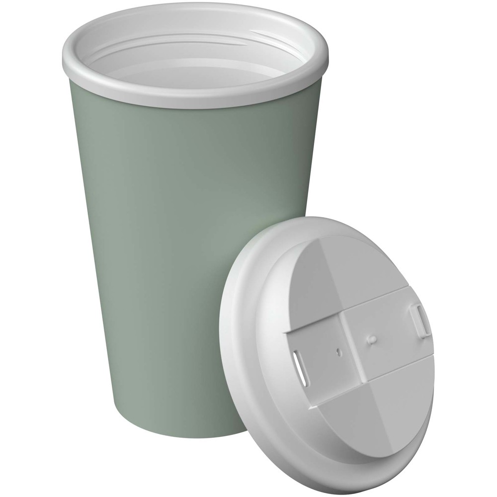 Gobelet isotherme Americano® Infiniti de 350 ml avec couvercle anti-déversement Vert bruyère
