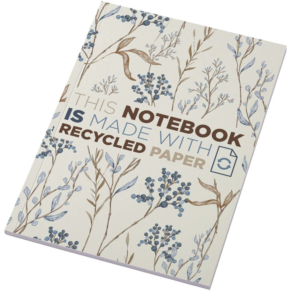 Novella Austen Colours A5 Softcover Notizbuch aus Recyclingmaterial – 50 Blatt elfenbeinweiss