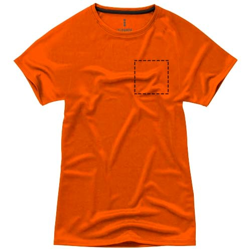 Niagara T-Shirt cool fit für Damen orange