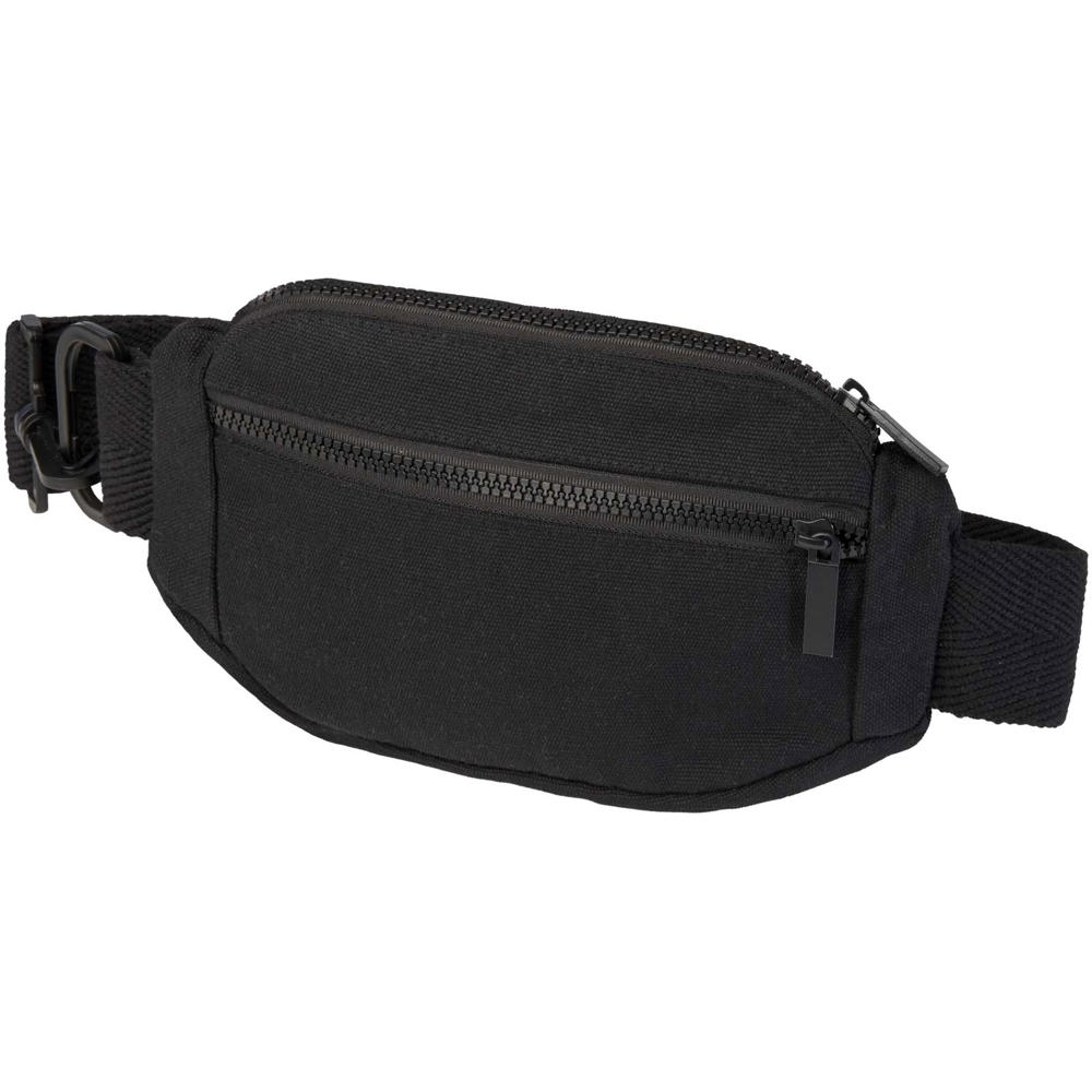 Crescent 500 g/m² Aware™ recycelte Umhängetasche schwarz