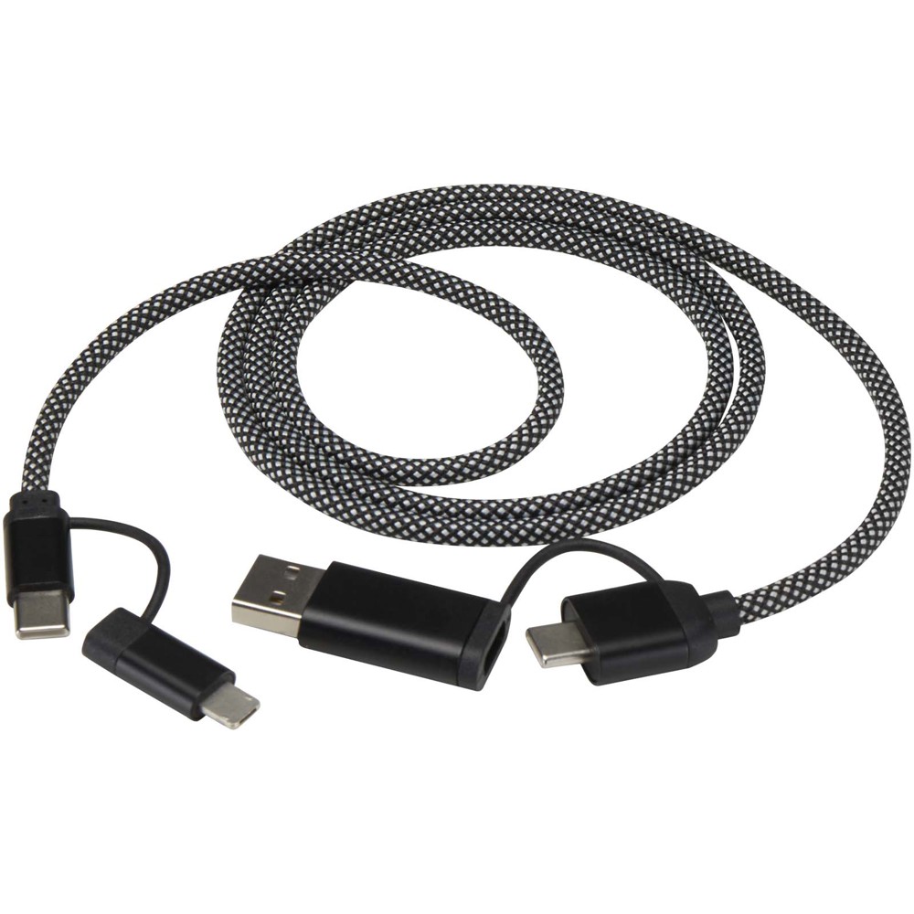 Câble de recharge magnétique 5-en-1 SMART 65 W, 100 cm, certifié RCS