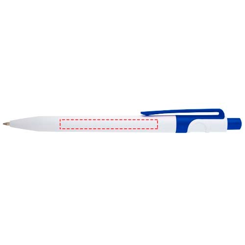 Stylo bille Unica en plastique recyclé (encre bleue) Bleu royal
