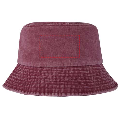 Mitica Sonnenhut washed bordeaux