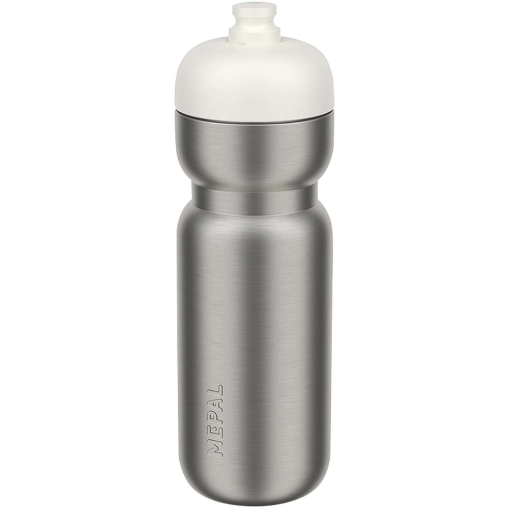 Bouteille de sport mepal Pull en acier inoxydable de 800 ml Blanc