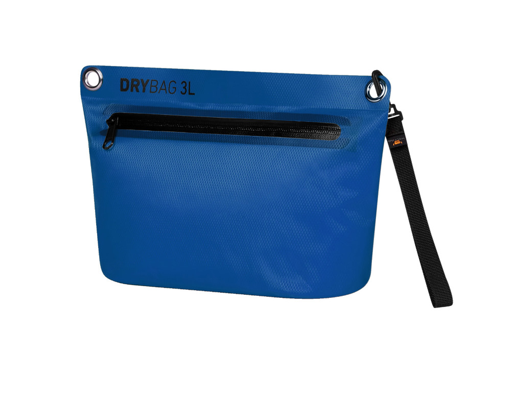 Reissverschluss-Tasche DRYBAG Bleu royal