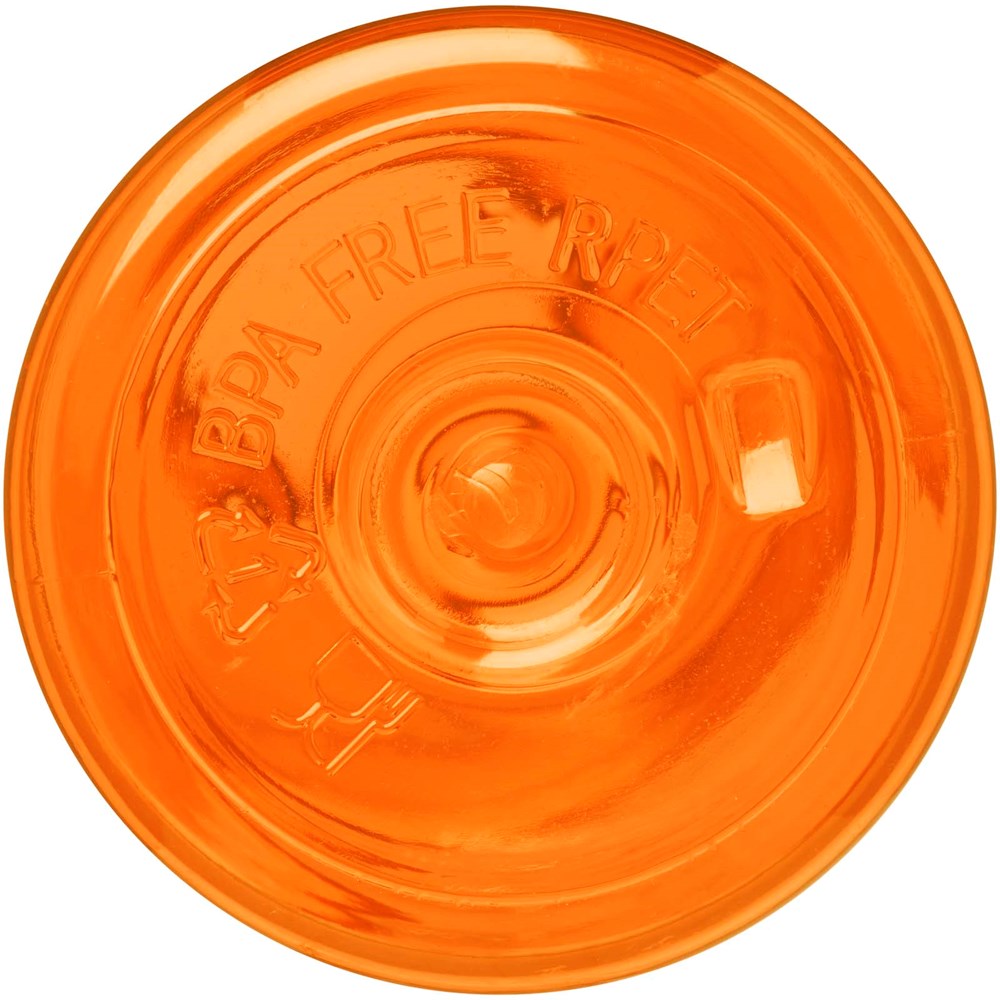 Sky 650 ml Sportflasche aus recyceltem Kunststoff orange