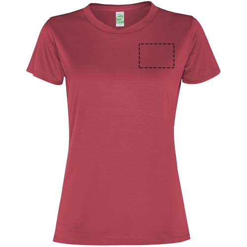 Slam Sport T-Shirt für Damen Berry Red