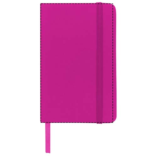 Carnet de notes A6 Spectrum à couverture rigide rose
