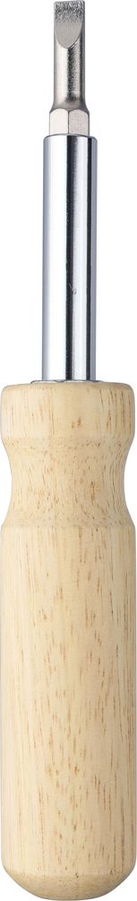 Jeu de tournevis en bois d’hévéa Leni