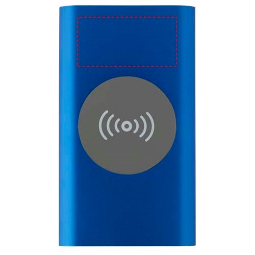 Juice 4000 mAh Typ-C kabellose Powerbank aus recyceltem Aluminium royalblau