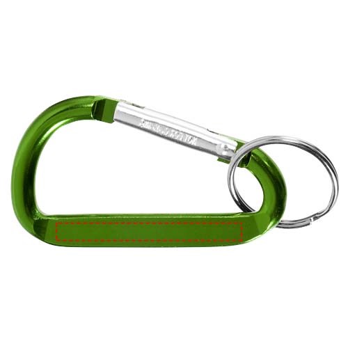 Timor Karabiner Schlüsselanhänger grün