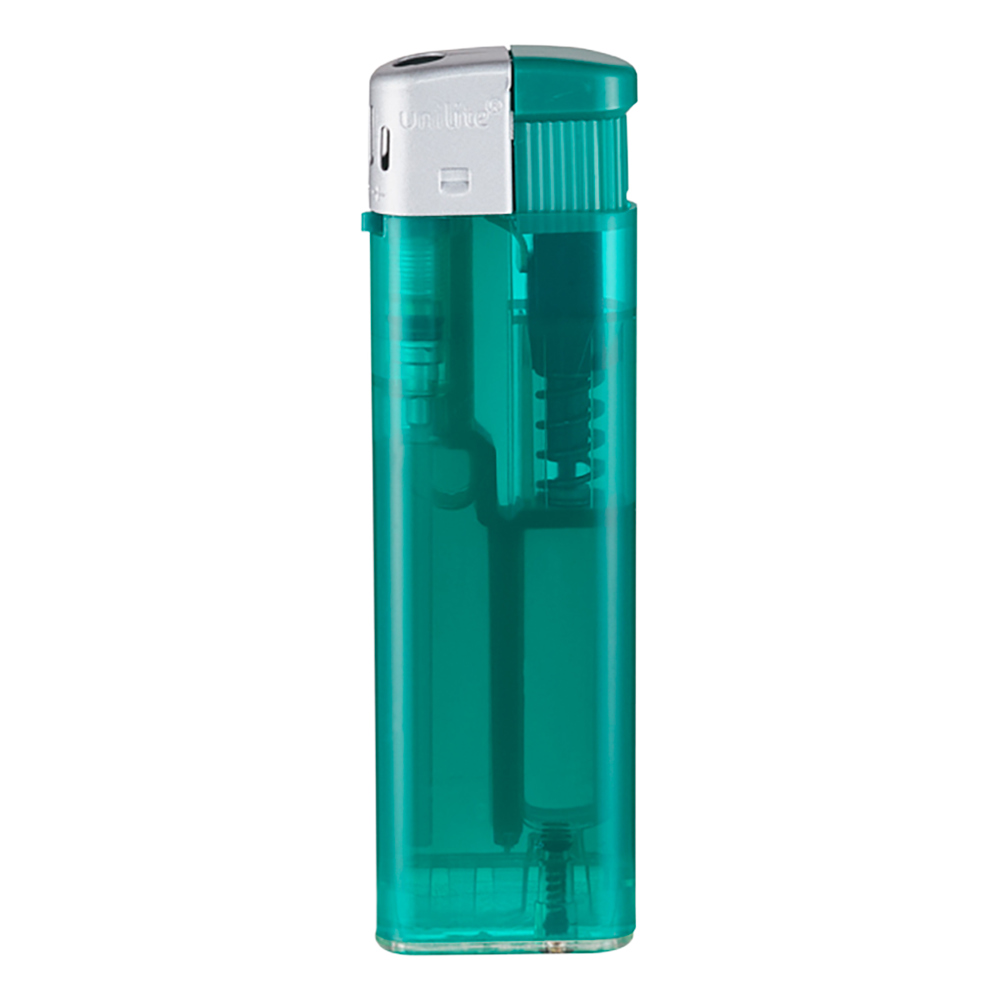 Piezo-Briquet Unilite Frosty vert foncé