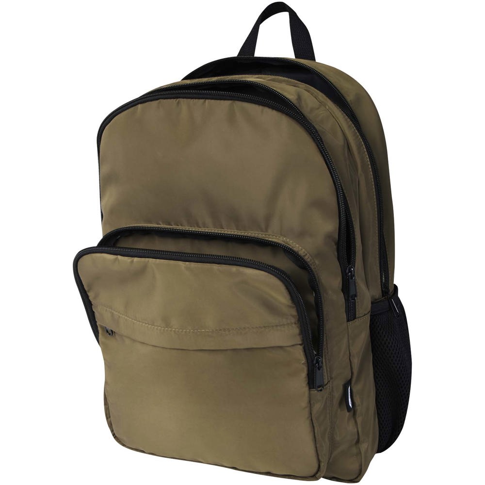 Sac à dos pour ordinateur portable 15'' Trend Plus recyclé certifié GRS de 20L Vert forêt