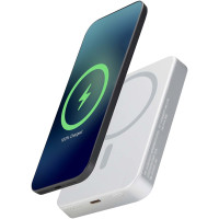 Avis 10.000 mAh RCS Powerbank aus recyceltem Aluminium mit Magnetfunktion
