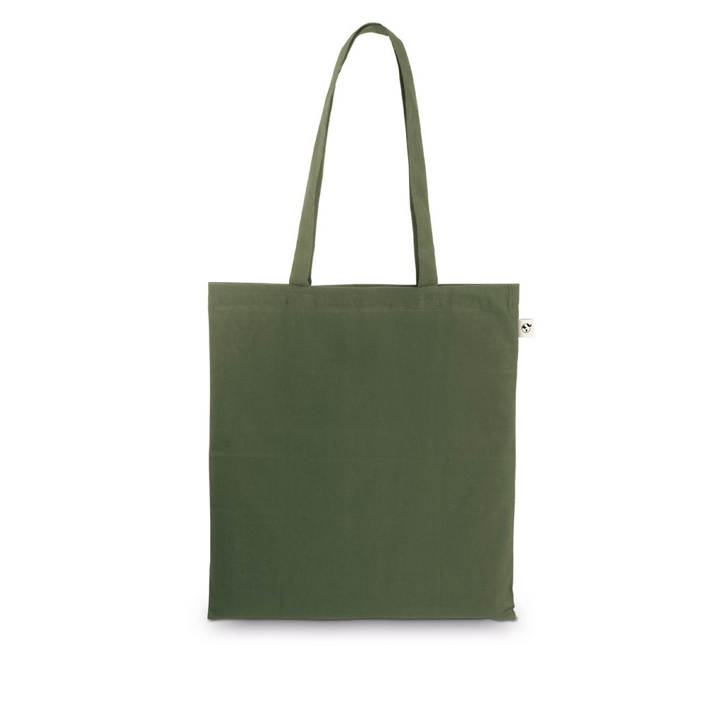 MEXICO Tasche aus recycelter Baumwolle (70%) und Polyester (30% rPET) (150 g/m²) khaki