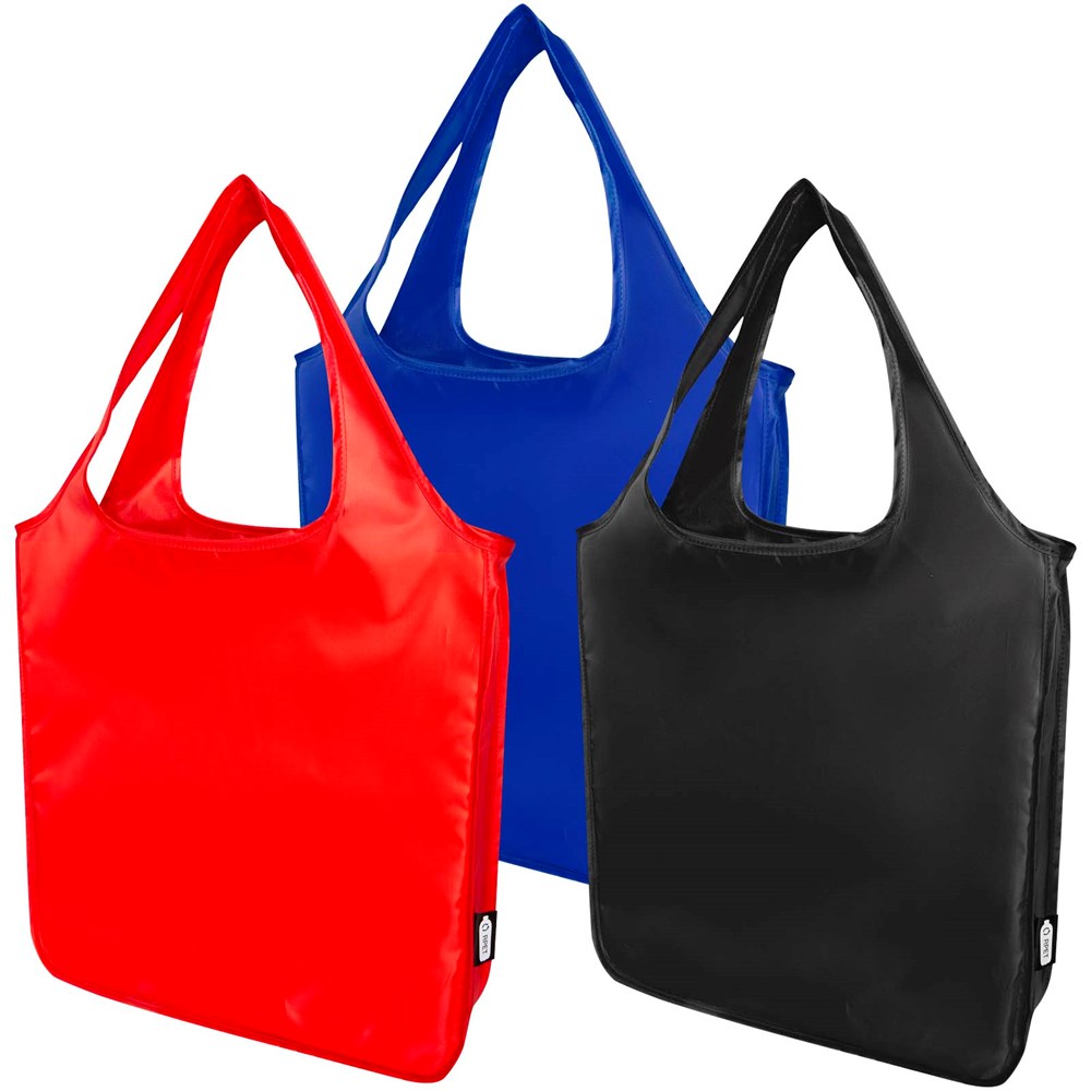 Ash grosse faltbare rPET Tragetasche 14L royalblau