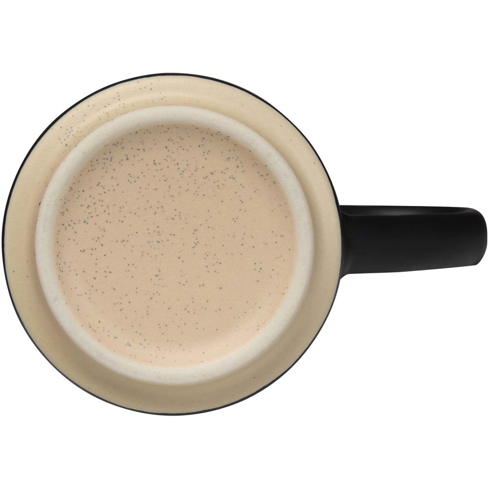 Tasse en céramique empilable Camilla, 180 ml, finition mate Noir