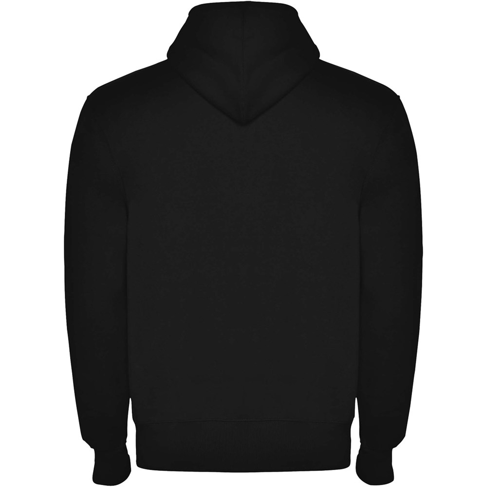 Hochwertige Kapuzen-Sweatjacke – ideal als personalisiertes Kundengeschenk mit Logo-Aufdruck. schwarz
