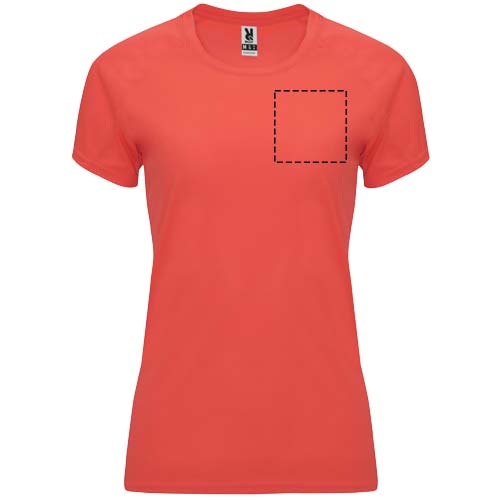 Bahrain Sport T-Shirt für Damen fluorkoralle