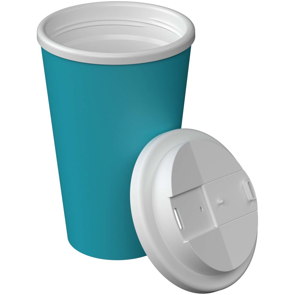 Gobelet isotherme Americano® Infiniti de 350 ml avec couvercle anti-déversement Bleu Lac
