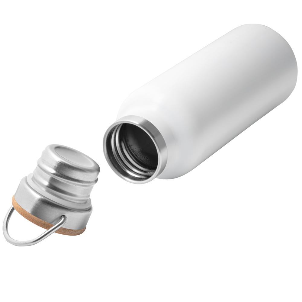 Isolierflasche Benevento weiss