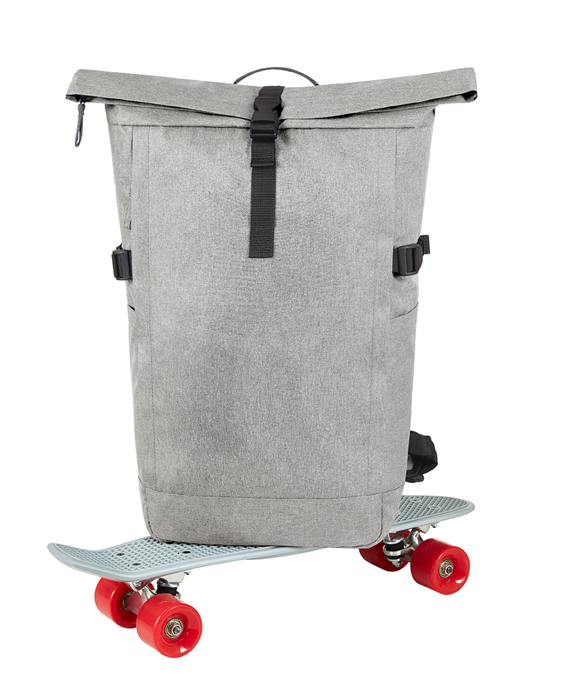 Notebook-Rucksack CIRCLE L hellgrau meliert