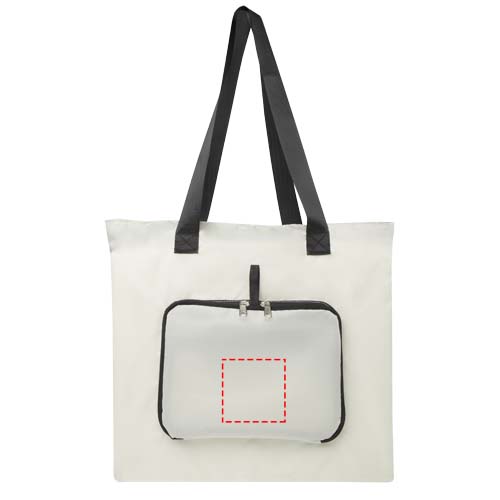 Sac shopping pliable EcoFold de 16 L en RPET Grès