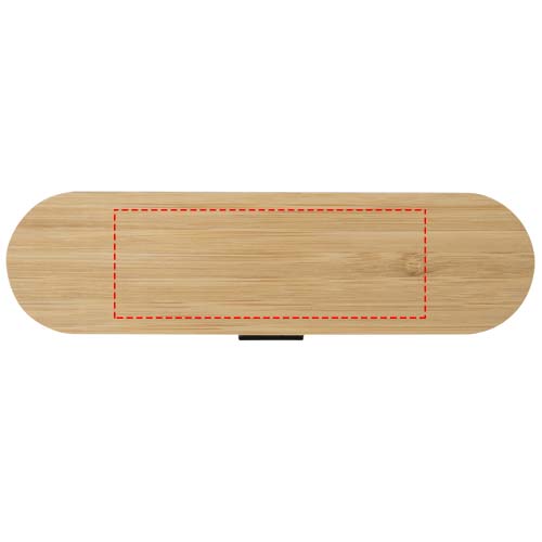 Ensemble de couverts Runa avec couvercle en bambou noir