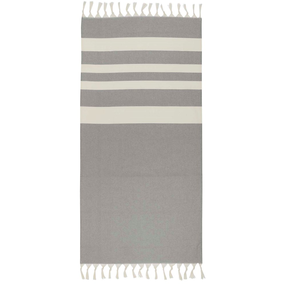 Serviette de hammam Anders 147 x 75,5 cm noir
