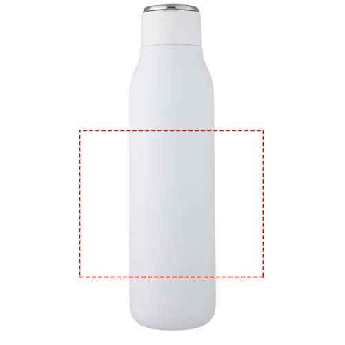 Bouteille isotherme Marka 600 ml avec couche de cuivre et avec boucle métallique