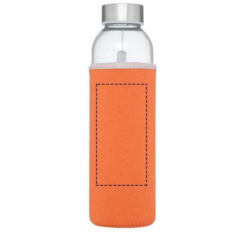 Bodhi 500 ml Glas-Sportflasche orange