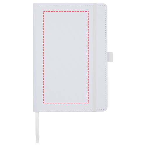 Thalaasa Hardcover Notizbuch aus Ozean Kunststoff weiss