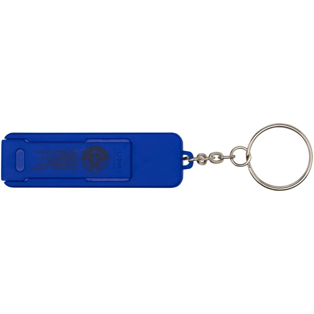Aggia Telefonladestation aus recyceltem Kunststoff mit Fidget-Toy royalblau