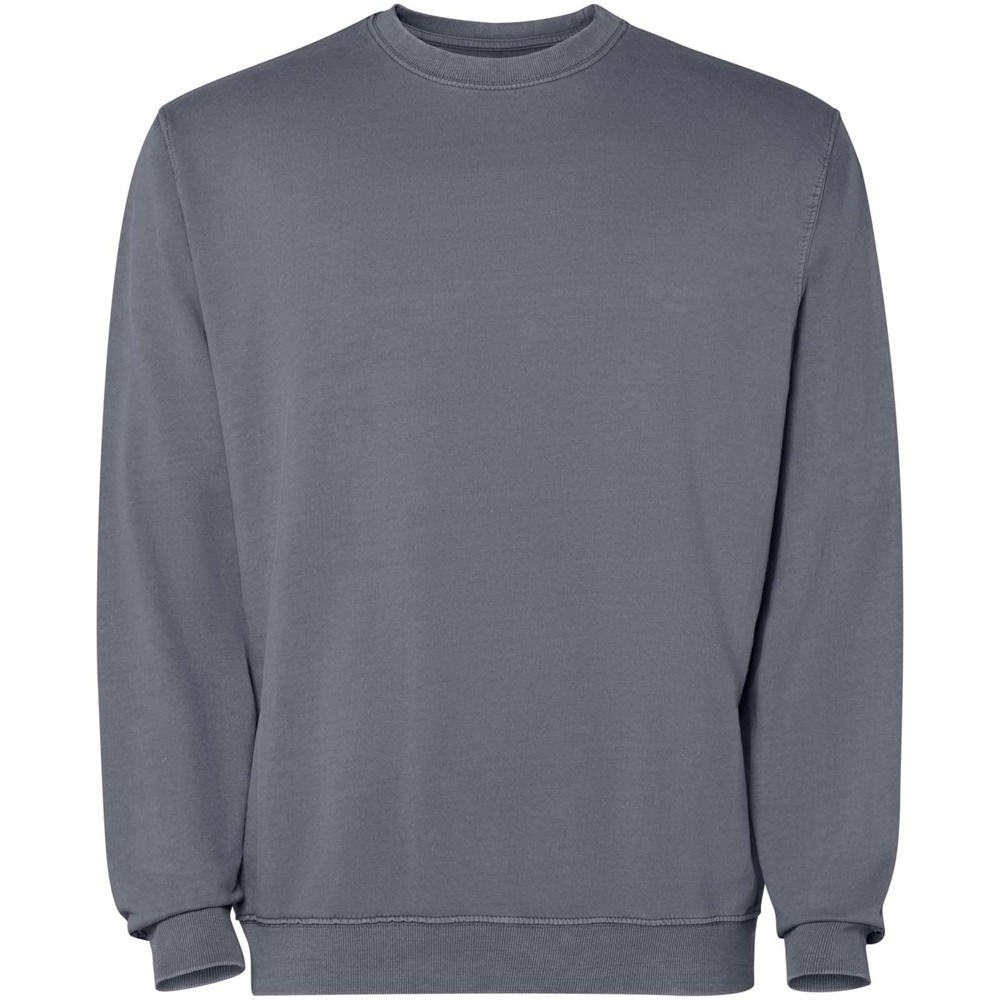 Jaya Pullover mit Rundhalsausschnitt Unisex dunkelgrau