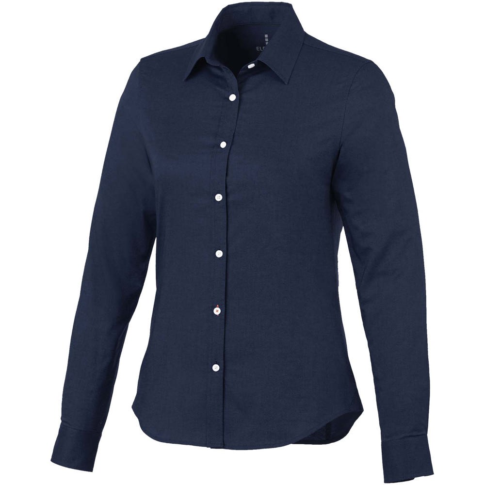 Vaillant langärmlige Bluse navy