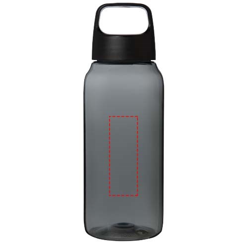 Bouteille d'eau Bebo de 500 ml en plastique recyclé Noir