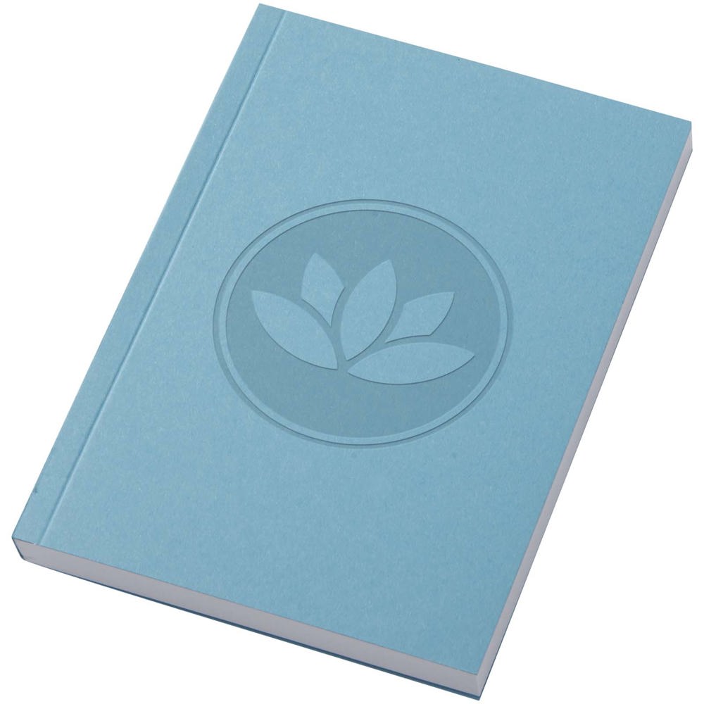 Novella Austen A6 Softcover Notizbuch aus Recyclingmaterial – 100 Blatt blau