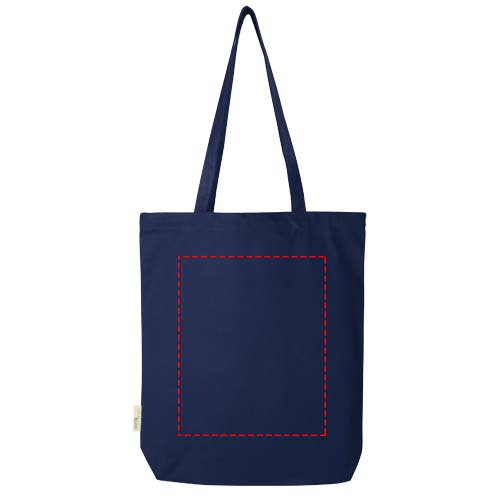 Orissa 270 g/m² Tragetasche aus Bio-Baumwolle 10L navy