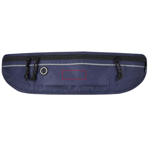 Ceinture de course Nomad en matériaux recyclés certifiés GRS Marine